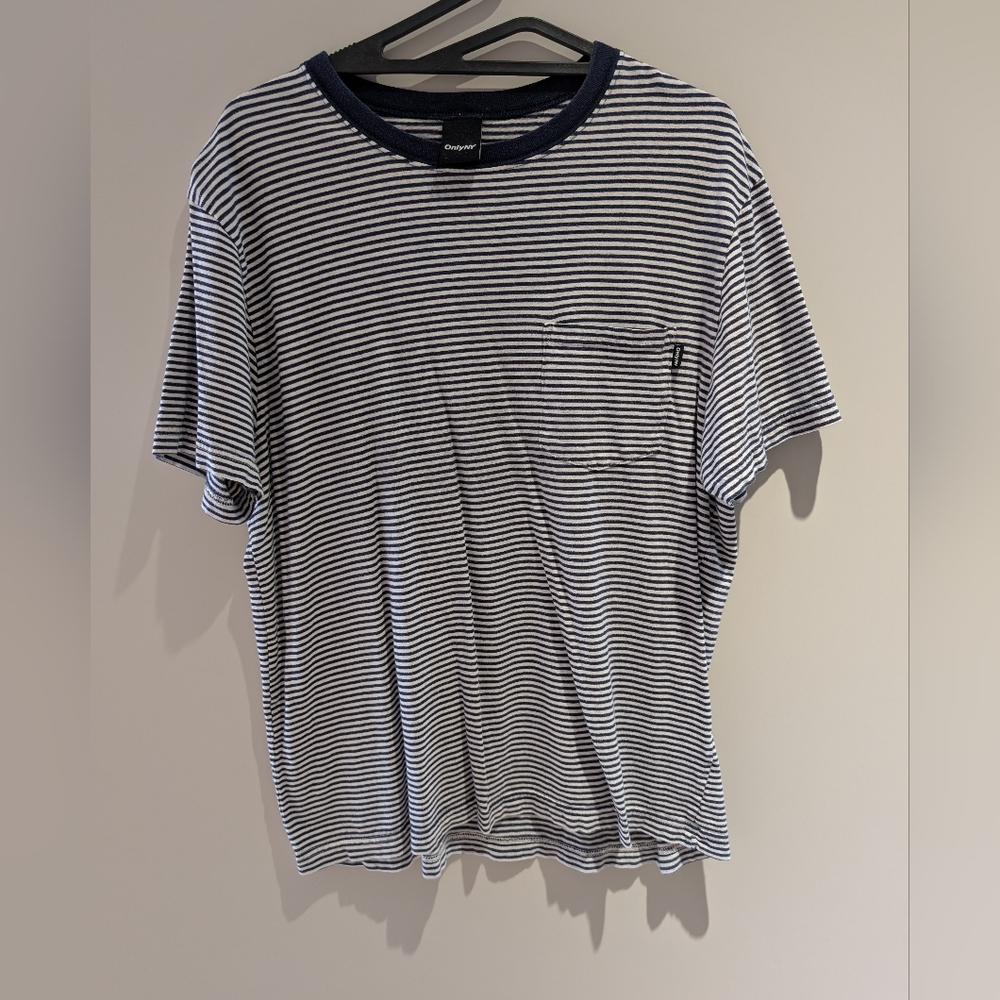Black and White Striped T-Shirt